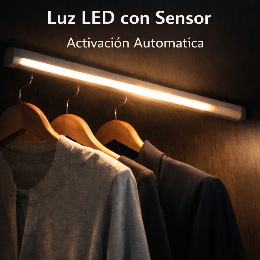 Luz LED con Sensor